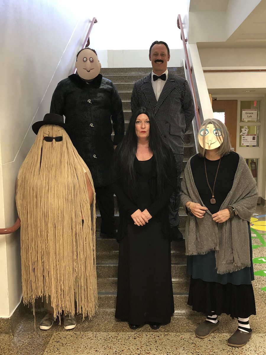 The Addams Family made a visit to Shirley Hills today…Happy Halloween!