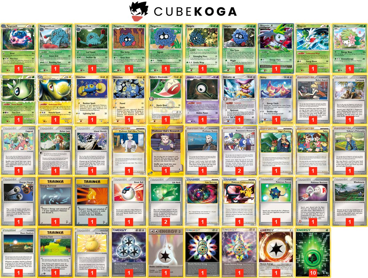 cubedavi's tweet photo. At the end of day 4 of the Cube League Marathon, I've gone 6-5 in 4 different cubes! Here are my 4 decklists and their respective cubes.

2-1 Flippy Dark / Alternate Reality Cube
0-2 Sad Cactus / Mike's Shop Cube
2-1 Tempo Lucario / MP's MP Shop Cube
2-1 Tangturn / BS-CL Cube https://t.co/vqLYFBWuaI