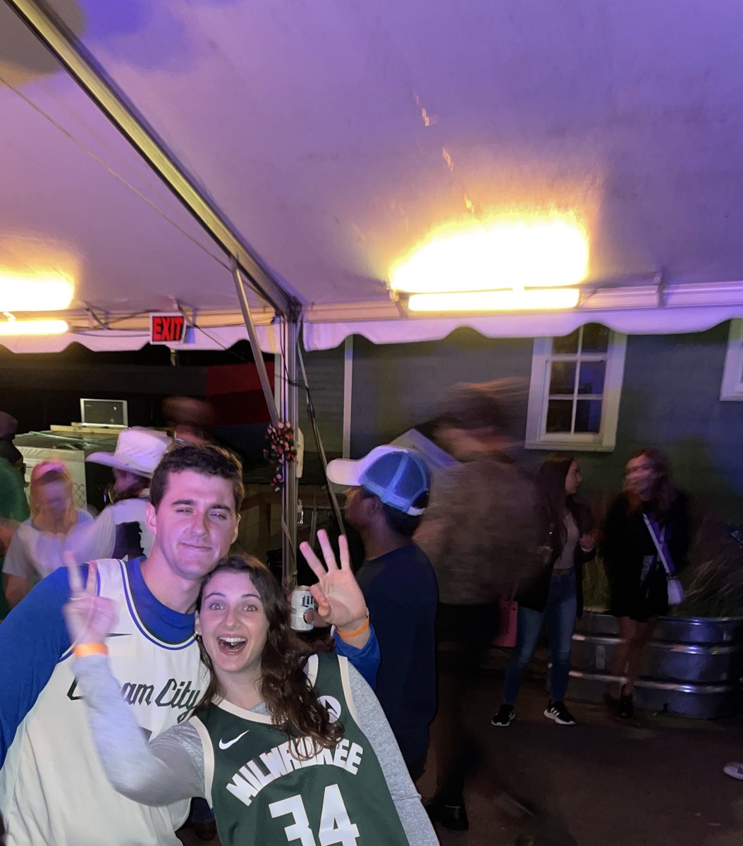 Living the dream <a href="/BucksAfterDark/">Bucks After Dark</a> <a href="/Bucks/">Milwaukee Bucks</a> <a href="/nathanmarzion/">Nathan Marzion</a> <a href="/SnellSeason/">🦌</a> <a href="/jajareetz/">Jake Reetz</a> <a href="/itsjwills/">Justin Wills</a> <a href="/TCIIIESQ/">Trey Crosby III Guru</a> #bucksin6