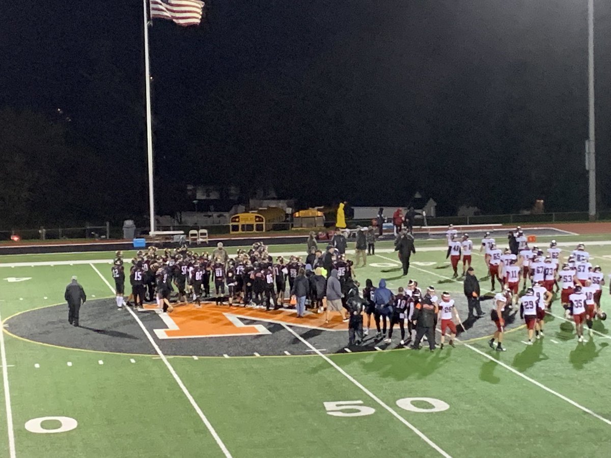 What a game! Down 0-27 and our Bobcats came back to win 40-33 in OT! So proud of their heart and never-give-up attitude! What a memory for our Seniors! 🐾🏈🐾 <a href="/NESD/">Northeastern Bobcats</a> #bobcatproud