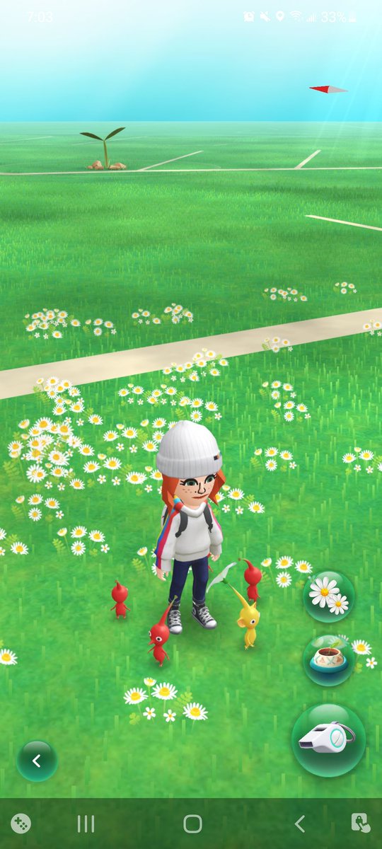 LexieBarnett3's tweet photo. I planted so many flowers today with my lil Pikmin 🥺 https://t.co/WWIAdQp1Kt