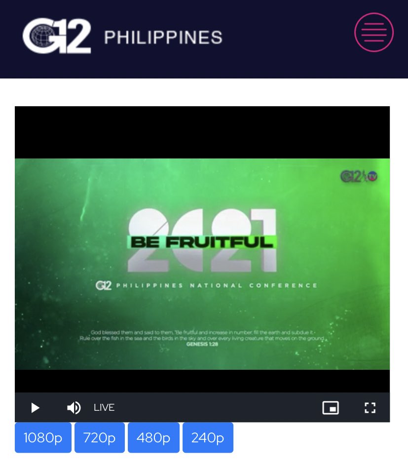 Peejay2021's tweet photo. Day 3 is here! 
Tune in everyone
#G12PHBeFruitful21 https://t.co/xtZJ59PGBo