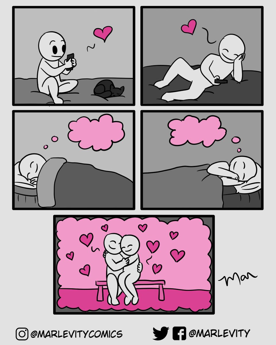 marlevity's tweet photo. 🥰

#relationship #longdistance #dream #love #comic #toon #webcomic #cute https://t.co/cYHphKyHf5