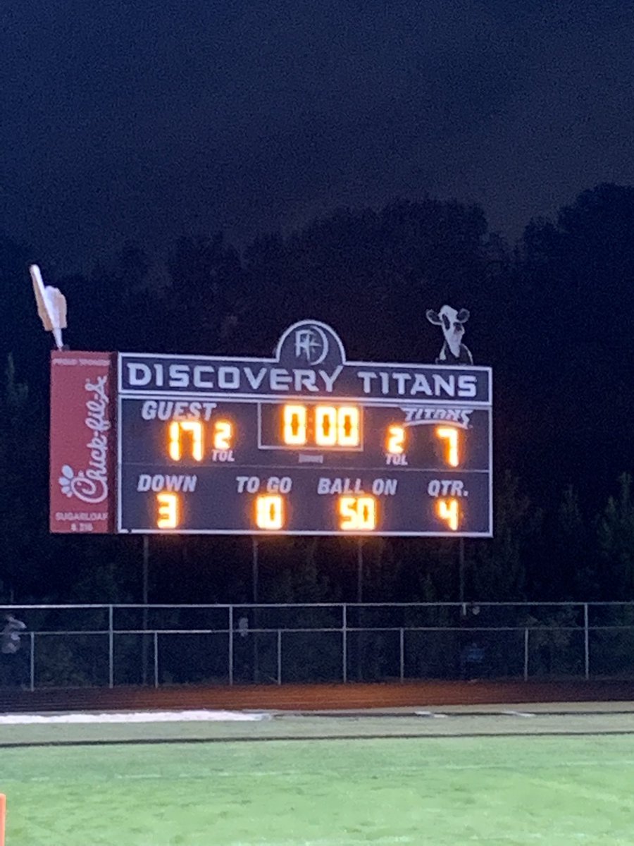 Football with the big win versus Discovery!!!  17-7 Wildcats.  Win next week and we go to State!!!!!!!