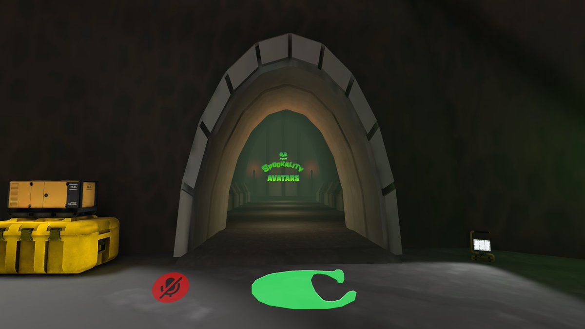 Ms_Phantom_'s tweet photo. The avatars and worlds for the #Spookality2021 contest are now in VRChat's home world. Here's where to find my submission! Jack the jack-o'-lantern! https://t.co/SnPFS5CWa3