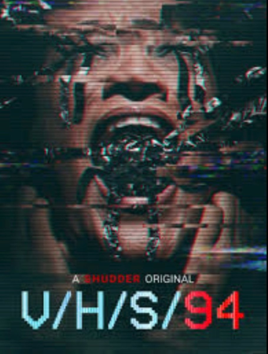 shut_up_Jeff's tweet photo. Today’s film was V/H/S/94 from 2021. It’s a found footage style horror anthology &amp; the 4th entry in the V/H/S franchise. It’s got some interesting concepts in the various segments, but no room for character development &amp; l’m not a huge fan of the found footage style. 6 outta 10. https://t.co/dRXyFQEhm9