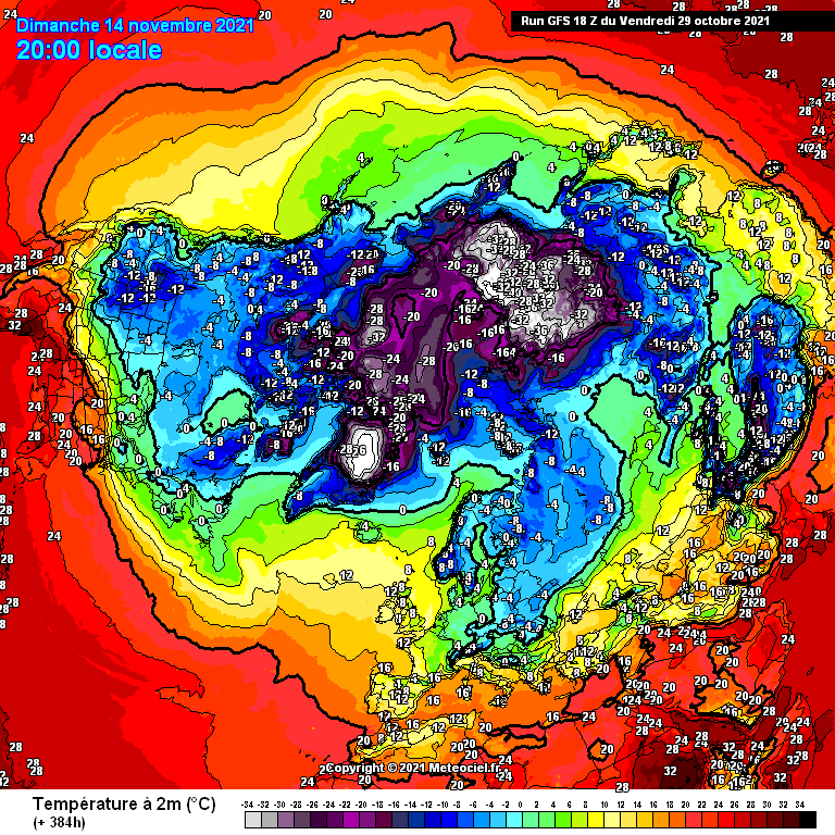 LeopoldHeinrich's tweet image. As the Arctic fills up with a gigantic air mass by drawing and cooling hot and humid air from the South, the accumulated air mass has doubled within two weeks. This air will eventually spill back and trigger a winter of unseen dimensions. #natgas