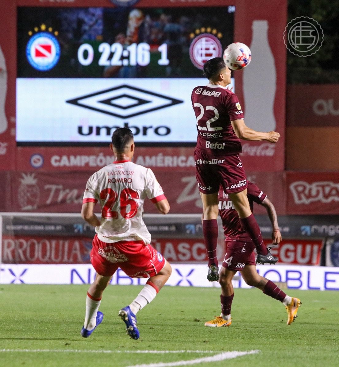 Lupa_Deportiva's tweet photo. 📌 VICTORIA GRANATE

▶️ Por la fecha 19 de la #LigaProfesional, #Argentinos perdió en su casa frente a #Lanus por 0-1.

⚽#Acosta (L)
🚑#Braghieri (L)

✅ Lanus se posiciona como segundo con 34pts.

❌ El Bicho suma su séptima caída en la liga y está en la posición 14. https://t.co/K5Zoy9I41w
