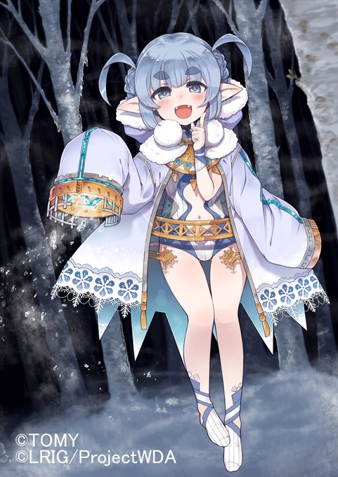 (絵/宣伝)本日発売のWIXOSSの拡張パック「WELCOME BACK DIVA ～selector～」にて『蒼魔 ジャックフロスト』のイラストを担当させていただきました。よろしくお願いします!
#WIXOSS
#ウィクロス発売記念 