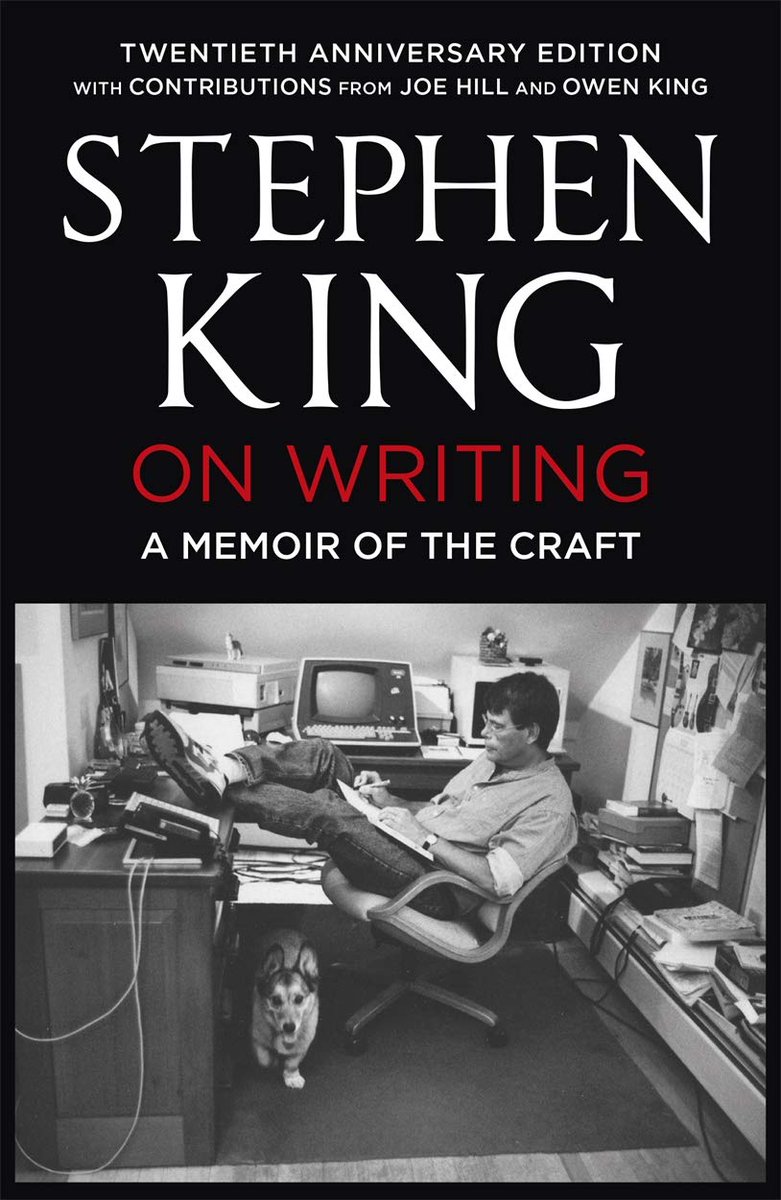LDNLimericks's tweet photo. What I've Been Reading This Month (Oct 2021) 📗

**ON WRITING: A MEMOIR OF THE CRAFT** by @StephenKing 
 
Part autobiography, part useful tips for the aspiring writer.

What have you been #reading or listening to recently?

#WritingCommunity #Books #WritersLift https://t.co/i66c7giNCW