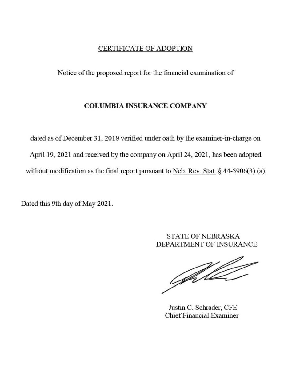 clearway_energy's tweet photo. This is the insurance certificate that "COLUMBIA INSURANCE COMPANY" provides our company with financial protection, you can take a look. https://t.co/FC81IaN2U3