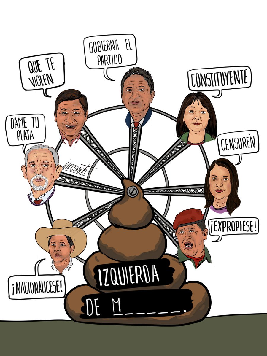11Incorrecto's tweet photo. Desde Cajamarca a cualquierparte del mundo, de Francke a Peru Libre. La izquierda siempre es M¡€#0@! https://t.co/Sm84eFB999