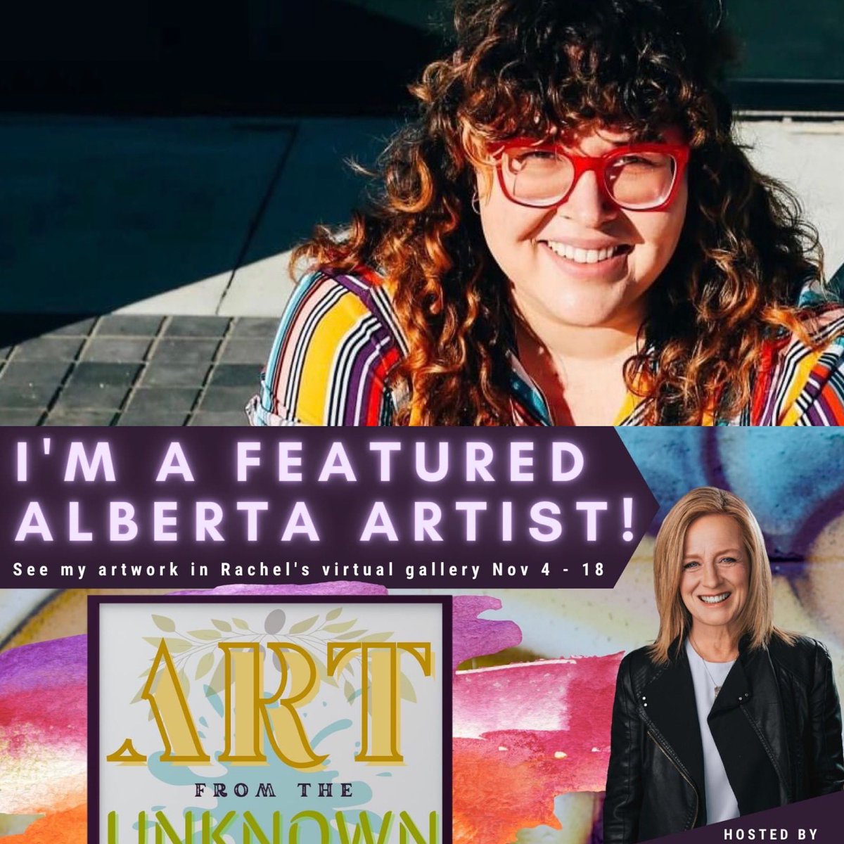 Alumna Sarah Lamoureux will be a featured Alberta artist in Rachel Notley's Art from The Unknown 2021 gallery (November 4th-18th) <a href="/rundleacademy/">Rundle Academy</a> <a href="/salamoureux/">Sarah Lamoureux</a> <a href="/RachelNotley/">Rachel Notley</a>