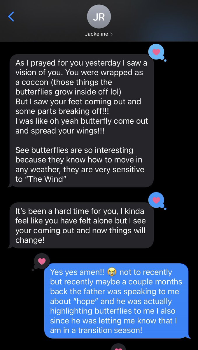 When you have Prophetic friends, you get Prophetic words 🙌😭🕊