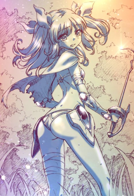 ファンタジック過去絵レタッチ✨ 