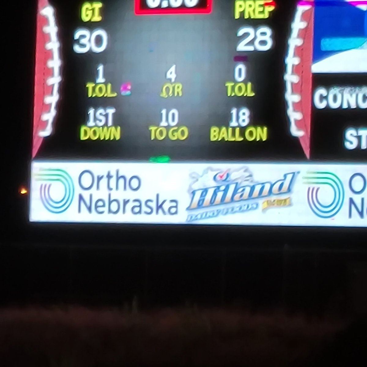 GishActivities's tweet image. Islanders Win.  30 to 28.  @GishActivities