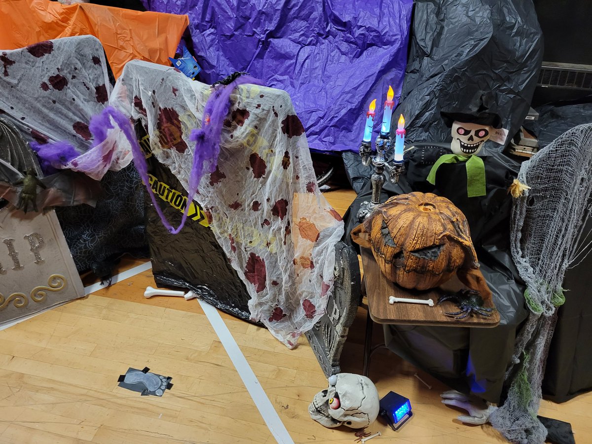 CambridgeASP's tweet image. We promise it's not as spooky with the lights on 😅👀 The tradition continues! Haunted House 2021 is a wrap! The kids really enjoyed it! #GotScared #HauntedHouseElementaryEdition