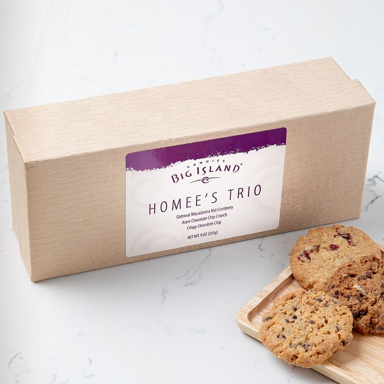 HawaiiShops's tweet image. Perfect for those who love variety or for gifting :) #resharing @bigislandcandies: Just in time for #NationalCookieMonth ! NEW Homee’s Trio Box, a sampling of our three Homee’s Treats cookie flavors in one box, is on web and in stores. Now you don’t have to choose a favorite!