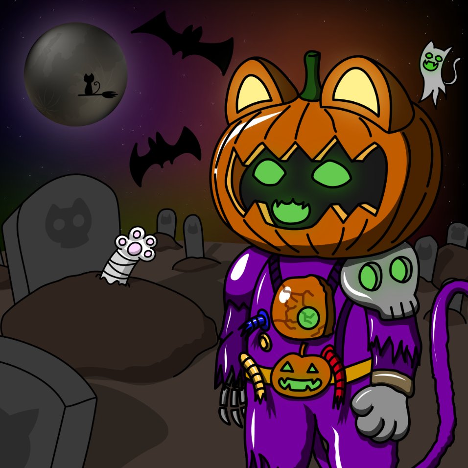 ColonistCat's tweet photo. 👻 Let’s join our 1st Give Away🎃

😻 1NFT give away. (Colonist Cat in Halloween theme) 

To join: 
🎃 Follow > @ColonistCat  
🎃 Join >  https://t.co/VKfZmvt01r 
🎃 Fill address >  https://t.co/2CjCHl3FpF

💥 Announce winner on 31 Oct. 

#LunaNFT #NFT #Cat #Terra #NFTGiveaway https://t.co/lDoH1MHIeu