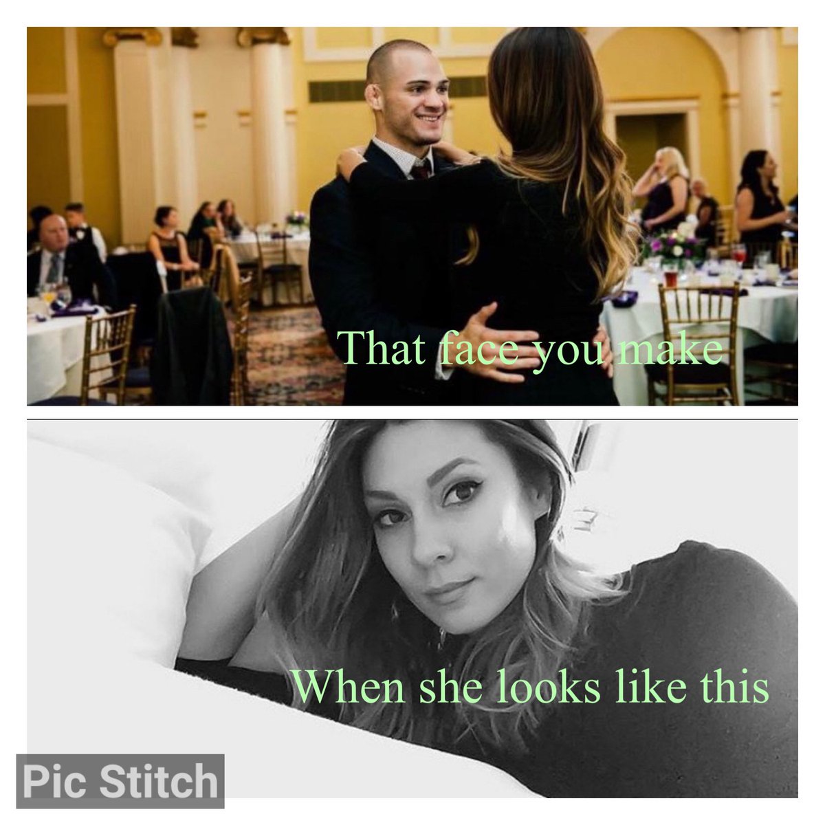 Mangler_MMA's tweet photo. That face you make
When she looks like this
#MarriedUp #SwaggerForDays #IHaveAGoodSenseOfHumor #MMAfighter #AMC https://t.co/lKUTQFtKPW