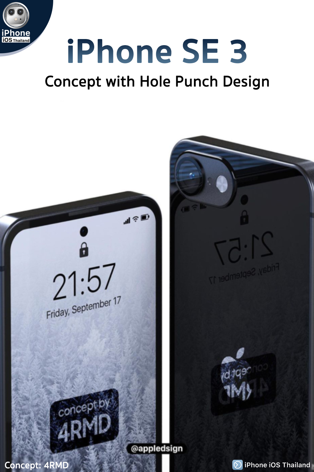 iPhone iOS Thailand on Twitter: "Concept iPhone SE 3 Concept with Hole  Punch Design https://t.co/9waNYSh5if #iPhoneiOSThailand #Apple #iPhoneSE  #iPhone #Concept #HolePunch #ช่วยเหลือผู้ใช้iPhone #iPhoneSupport . ทีมงาน  : iPhone iOS Thailand https://t ...