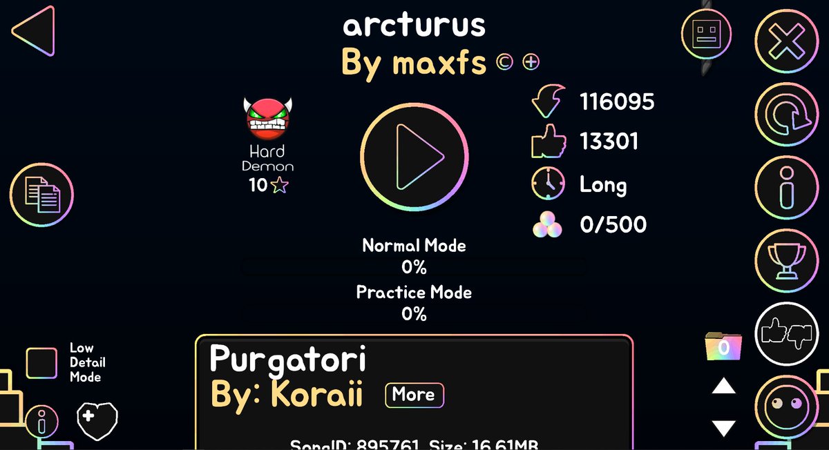 koolbu_i's tweet photo. Oh wow. I didn't expect these levels to get rated lol. https://t.co/caaO7faKM0