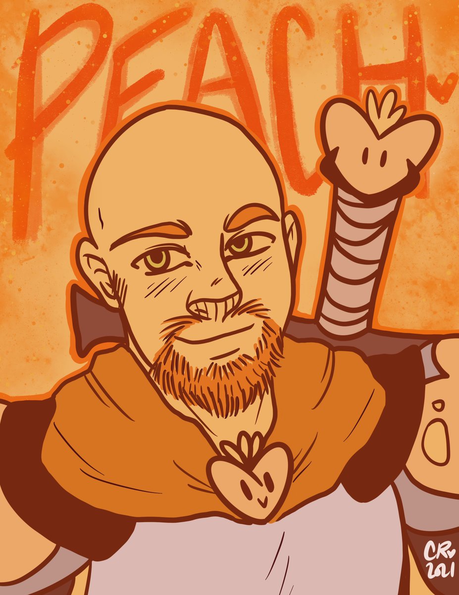 Danarky Intermission Sketch #3: Peach! 🍑