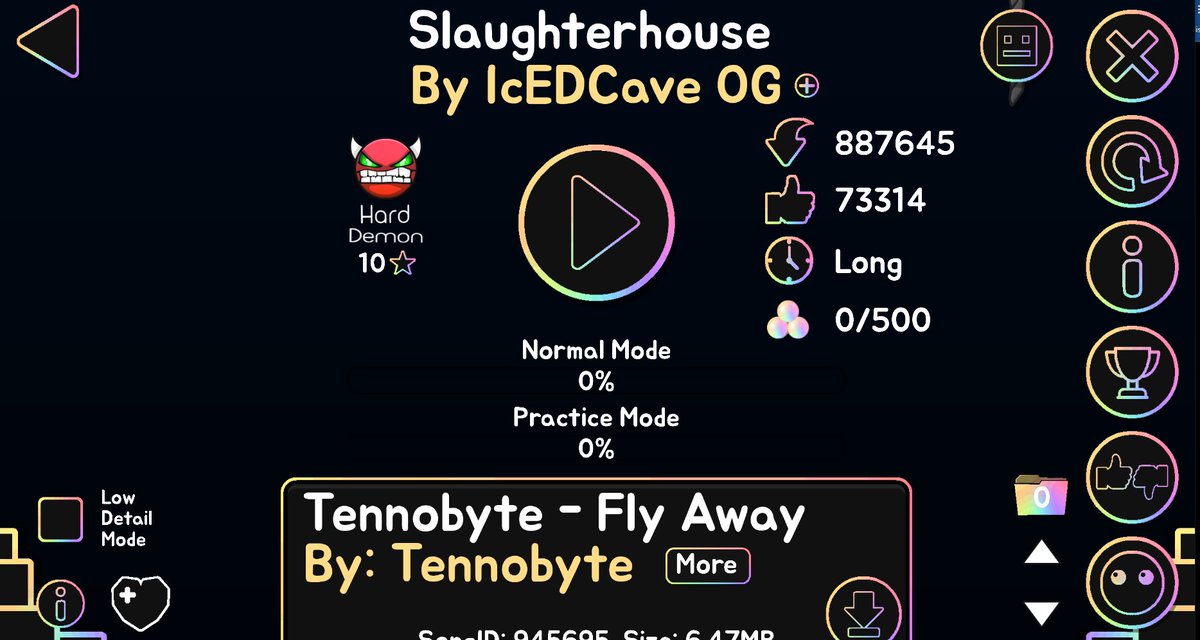 koolbu_i's tweet photo. Oh wow. I didn't expect these levels to get rated lol. https://t.co/caaO7faKM0