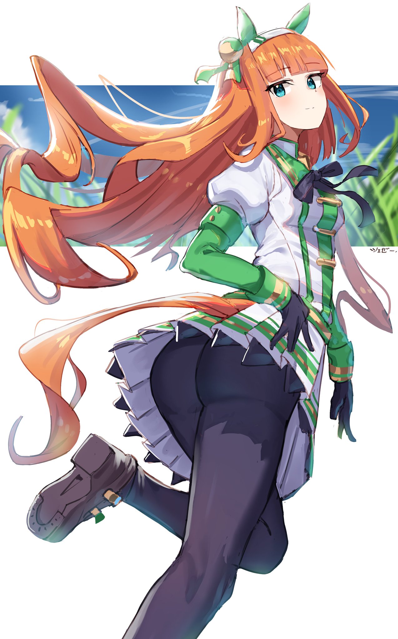 ウマ娘 脚が美しいサイレンススズカ イラスト ウマ娘うまぴょいまとめ
