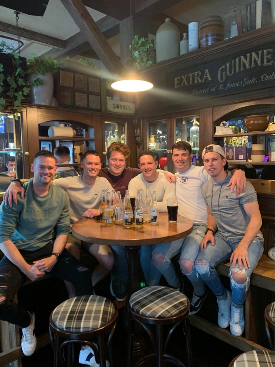 The lost generation 😥 Good to see you're all mixing well with the natives.
PS Cut your hair <a href="/MauriceHerlihy/">Maurice Herlihy</a>. You are not Crocodile Dundee! 🐊🗡 <a href="/TommyKay07/">Tom Collins</a> <a href="/Markyq10/">Mark Quinn</a> <a href="/SheehanAlan/">Alan Sheehan</a> <a href="/DavidC10_/">David Collins</a> <a href="/jamiecarroll121/">Jamie Carroll</a>