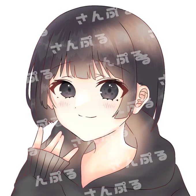 依頼絵でした!!!!!!!
黒髪ボブ描くの楽しかった!!!!!!!! 