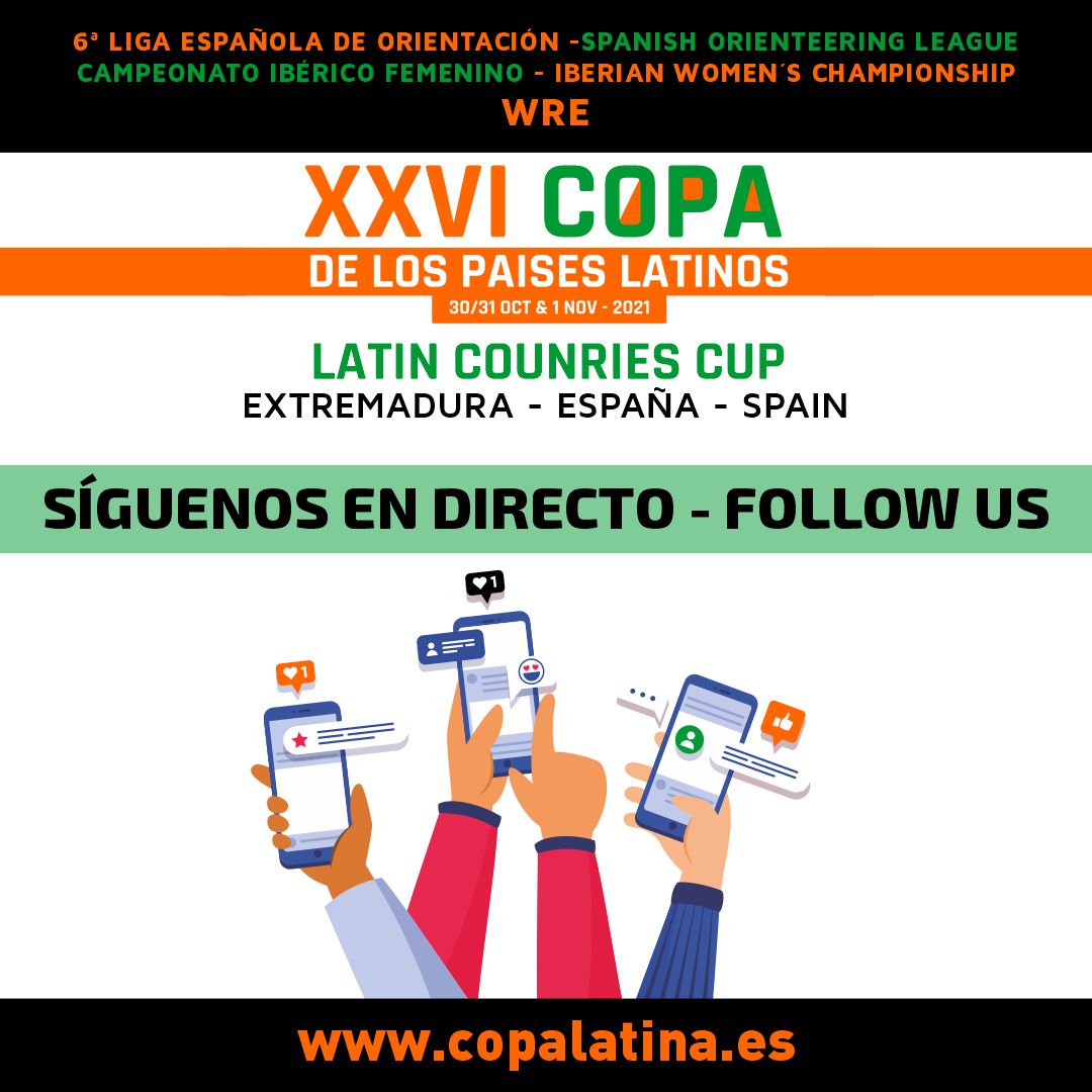 Empieza la XXVI COPA LATINA 2021. Hoy Distancia Larga en #Barcarrota
En directo TV cutt.ly/DirectoTV-DLar…
En directo GPS cutt.ly/TracTrac-Copa-…
#COPALATINA2021 #Orientación #Orienteering #FEXO #AlcorExtremadura #Extremadura #FEDO #IOF 
@DXTextremadura <a href="/fedo_org/">FEDO</a> <a href="/IOForienteering/">IOF Orienteering</a>