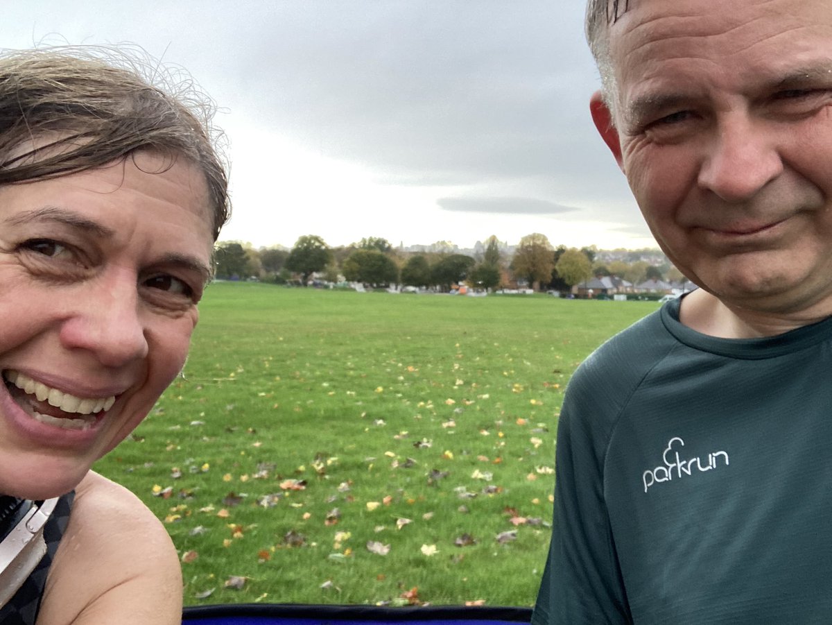 SarahJP26's tweet photo. Tough parkrun conditions this morning - pouring rain, wet feet, bit of an incline. Slow, but miles 36-38 completed ✅🏃🏻‍♀️ #amextowembleychallenge #albioninthecommunity https://t.co/9jWd8lzEsr