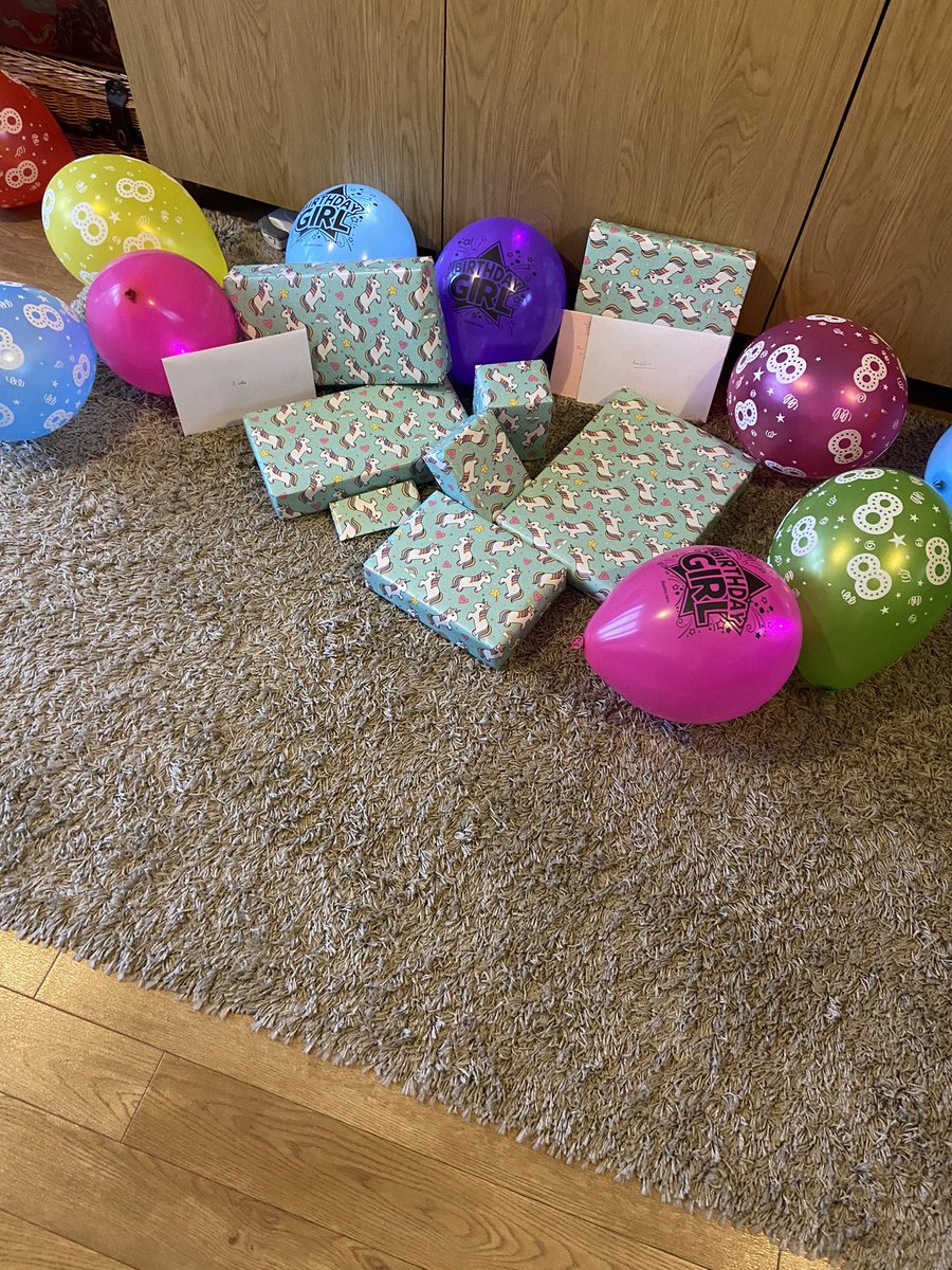 Birthday celebrations for my beautiful, clever little girl… 8 already ❤️❤️👨‍👧‍👦 #birthdaygirl #gaydad
