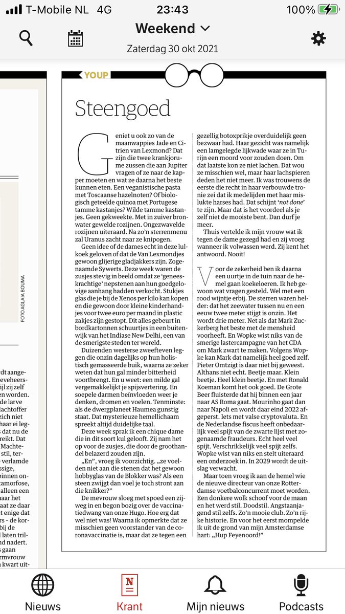 youpvanthek's tweet image. .@nrc Steengoede zaterdag