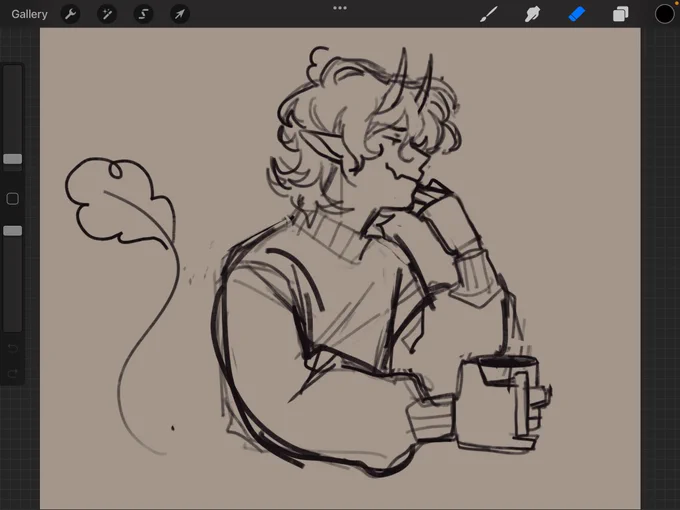 I drew this in March but I still like it 