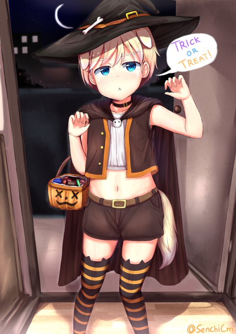 [Commission Work]
Trick or Treat! 😈
Tomorrow is Halloween! 