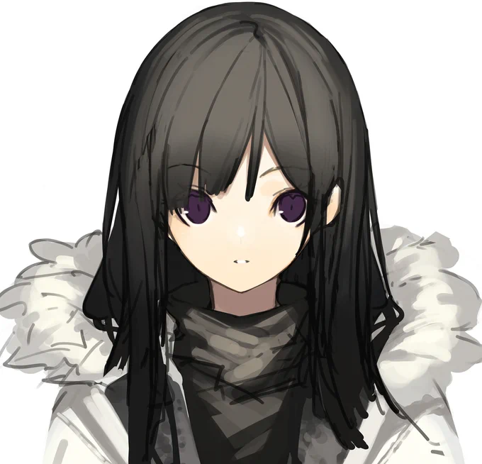 クリスタのブラシと和解するためにラフの上から描き重ねてなんとかやれるか実験 