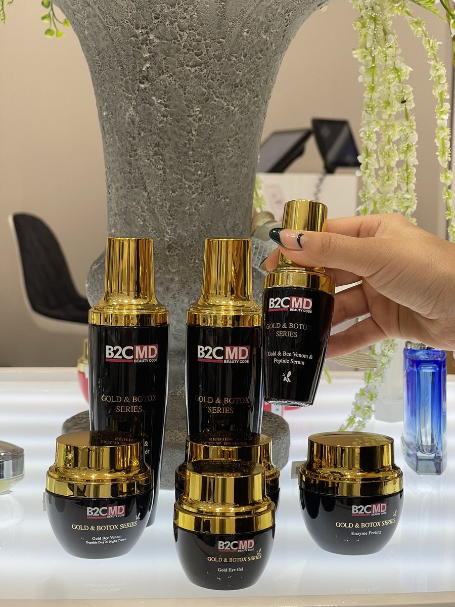B2CMD Gold&amp;Botox serisi ile daha genç ve canlı bir cilt💫 #kozmetikon
