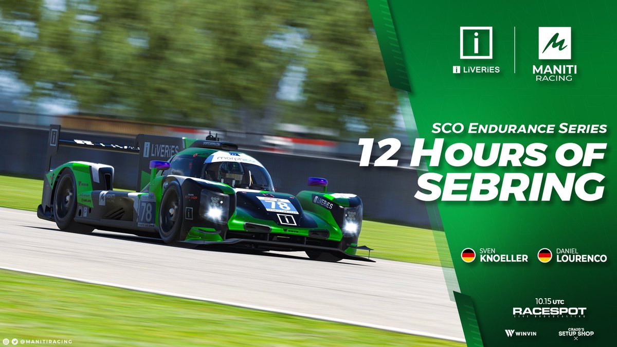 Let’s go!!! <a href="/_D_Alves74/">Daniel Alves Lourenco</a> 
<a href="/ManitiRacing/">Maniti Racing</a>