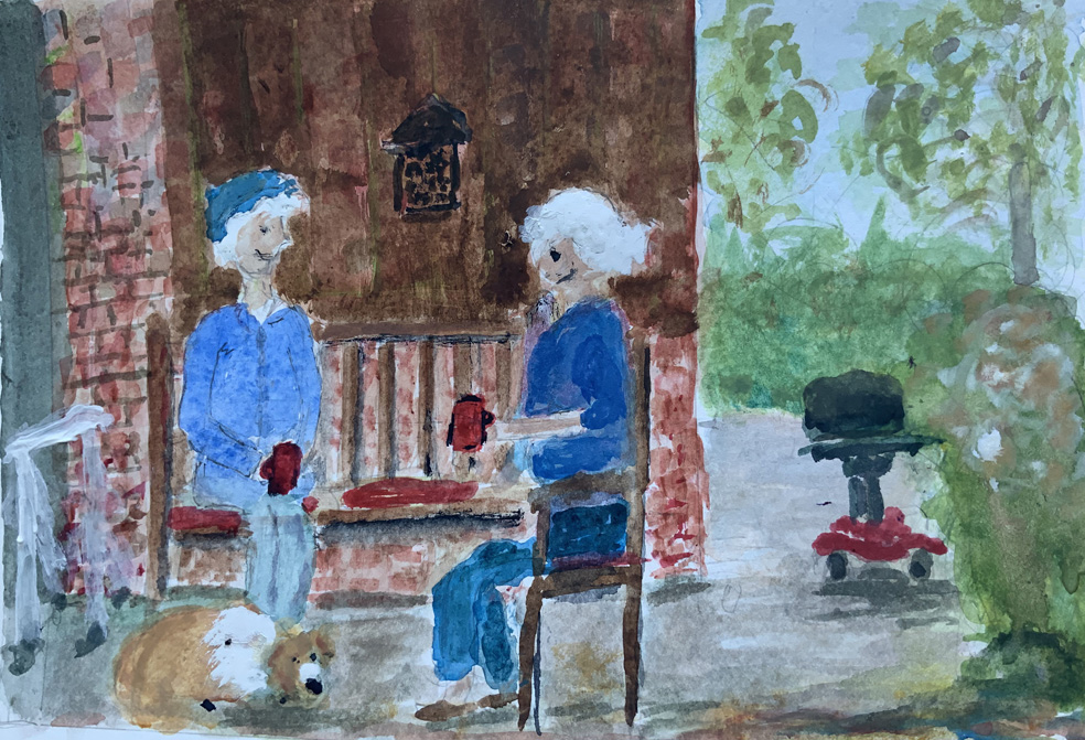 Over90sPrize's tweet photo. STILL TWO DAYS TO ENTER for Over 90s Art Prize.  https://t.co/8UAzaramY6  Last year's winner was Felicity Gladstone #residentialcare #carehomes #careworkers #elderly https://t.co/hZvmH6NFT4
