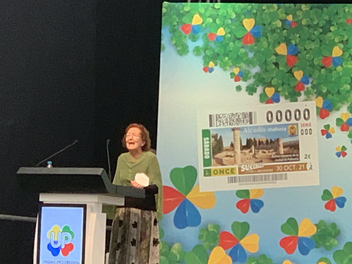 🟢 Manoli Carrión, Secretaria General de SUPO: “El dinamismo de SUPO se contagia, si queréis participar con nosotros, personas que deseamos seguir comiéndonos el mundo,¡Contamos con vosotros!” 

 #AlcudiaUP2021 🟢