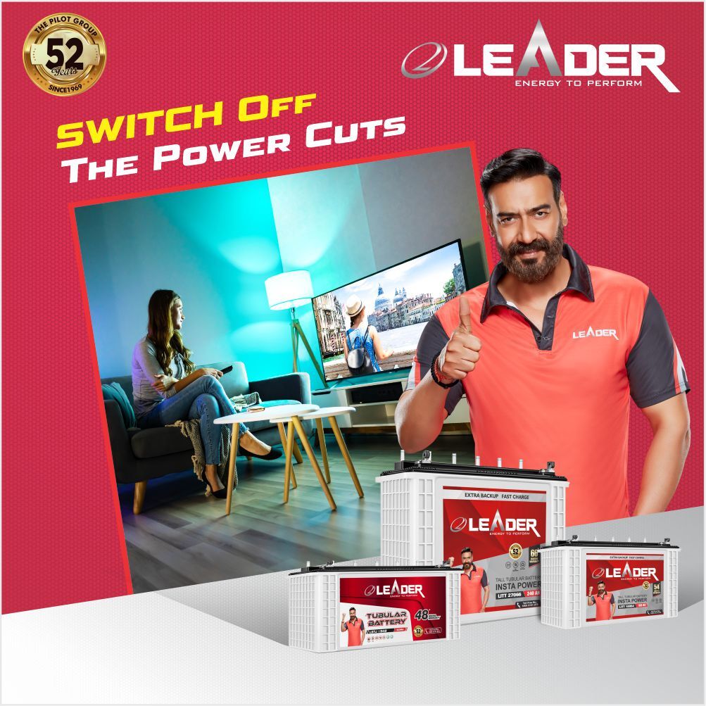 LeaderBatteries's tweet photo. Switch off the power cuts with Leader Inverter Battery.
For more details visit: https://t.co/RwEmrrz57L
#inverterbattery #inverter #inverterbatteryhighbackup #lowmaintenancebattery #extrabackup
#invertermaintenance #fastcharge #distributorship #power https://t.co/z8DIi4TBx0