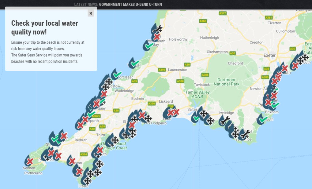 DavidstowInfo's tweet image. Following another downpour North #Cornwall is currently doing better than the rest of the coast of South West England on the #WaterQuality front.

Davidstow.info/2021/10/more-p…

Meanwhile yet another "short period of heavy rainfall" is forecast. 

Please #PipeUp to #EndSewagePollution!