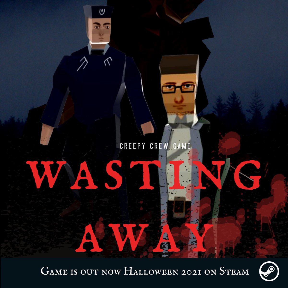 🎃Creepy Halloween!

💀Wasting Away Game is out now!

store.steampowered.com/app/1409560/Wa…

#lowpoly #Halloween #Halloween #halloween2021 #wastingawaygame #ue4 #screenshotsaturday #pcgame #game #ps1 #horror