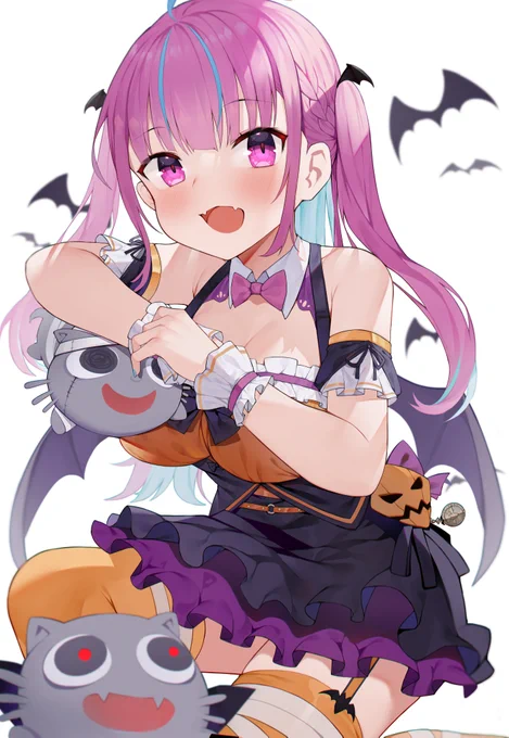 ハロウィンだね🎃
#あくあーと 