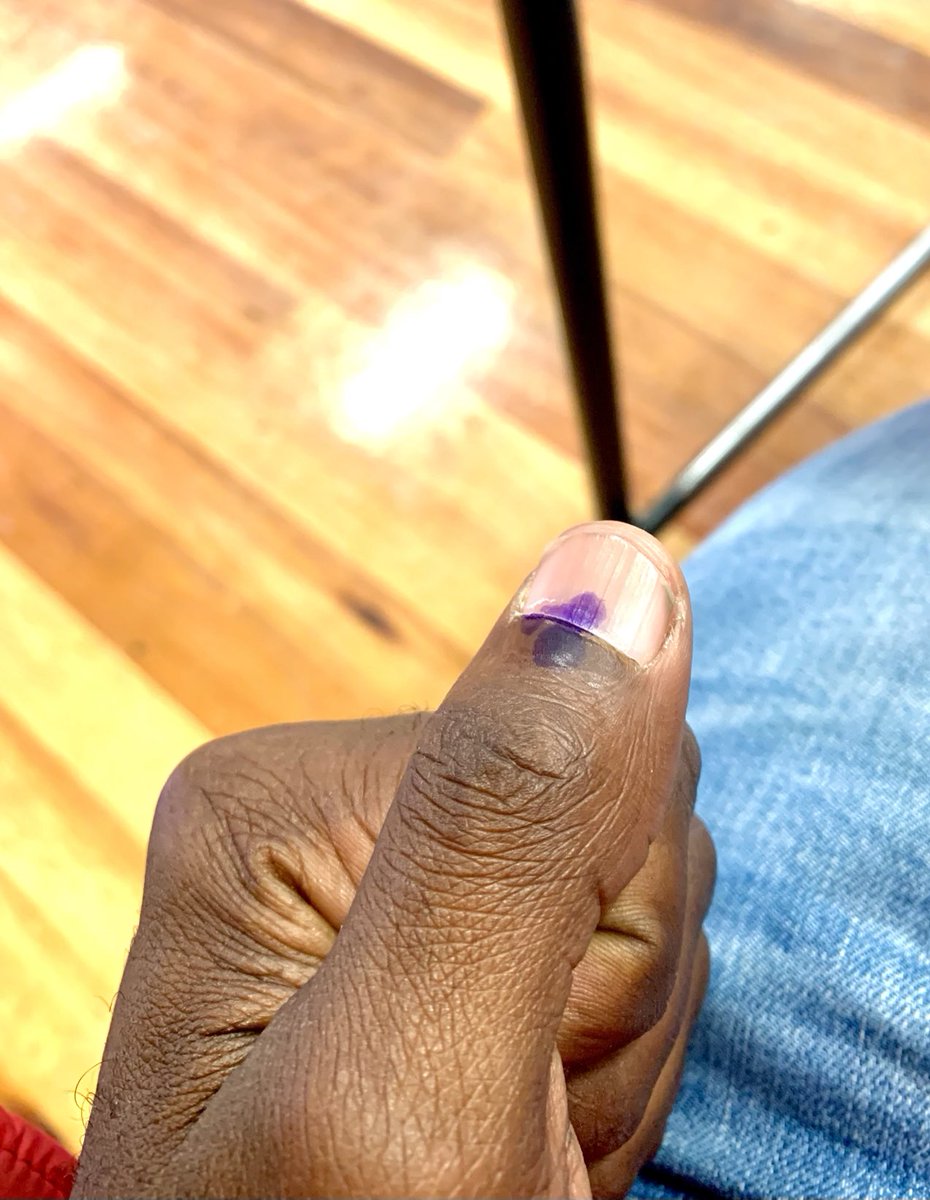 My vote is not a secret, I have voted EFF.  #LandAndJobsManje