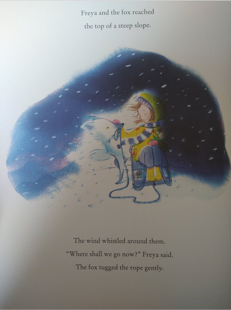 Misterbodd's tweet photo. I absolutely loved this #TheFireFox
A gorgeous story about refinding happiness. Its subtle references to a lost father and loneliness and perfect. Also, anybook with stunning illustrations of the northern lights is a winner for me! https://t.co/fhTwxxxC1R