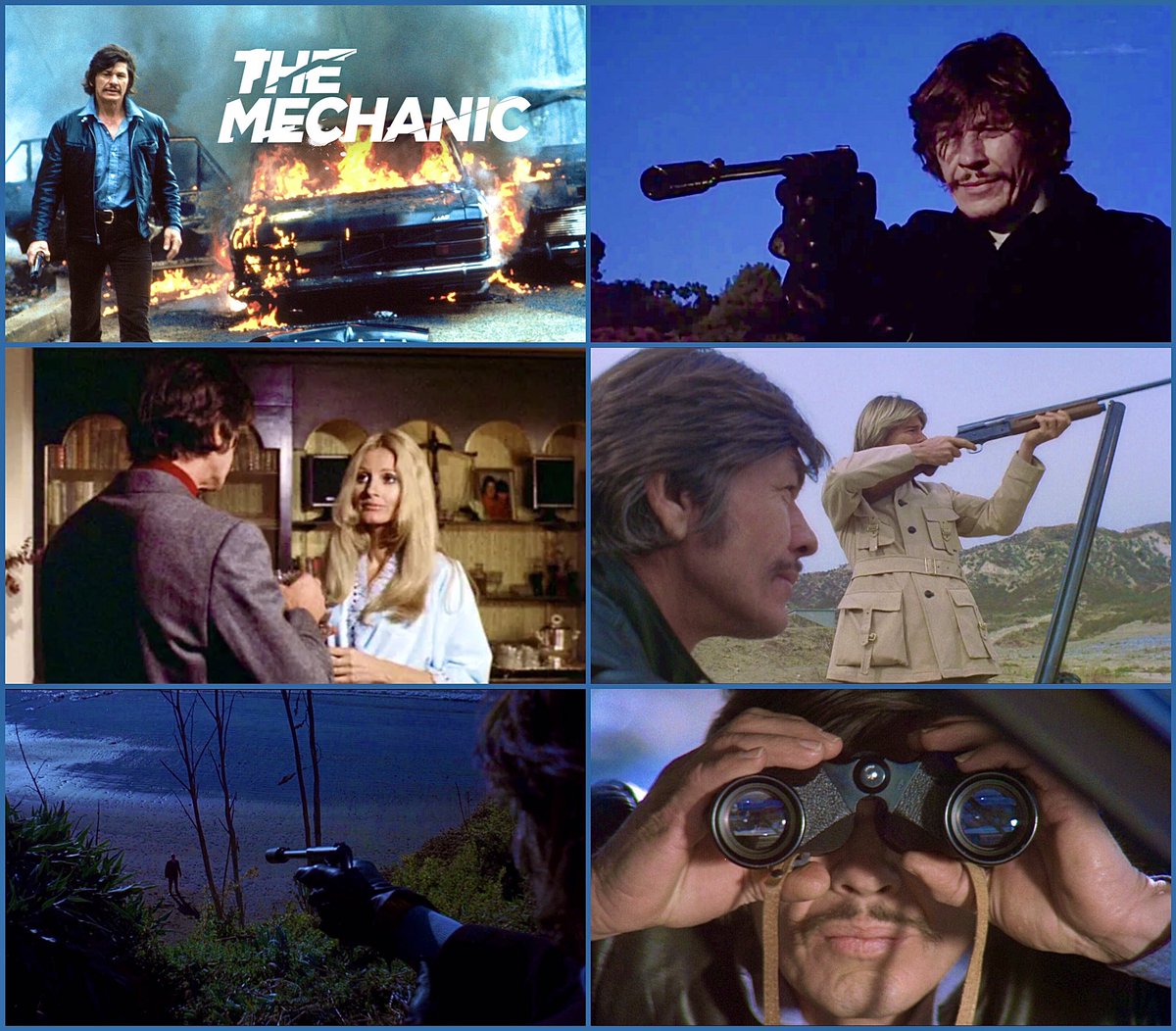 “THE MECHANIC” (1972) dir. #MichaelWinner

#CharlesBronson
#JanMichaelVincent
#KeenanWynn
#JillIreland 

🎬#FilmTwitter🎥