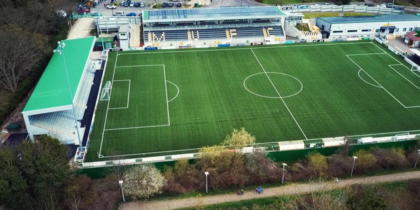 Stadium of the Week #5 - Gallagher Stadium

Home of <a href="/maidstoneunited/">Maidstone United</a>, it is located in Maidstone, Kent, and has a capacity of 4,200 (800 seated).

Construction began in 2011 and was officially opened with a friendly match on 14 July 2012 against <a href="/OfficialBHAFC/">Brighton & Hove Albion</a>  #nonleague